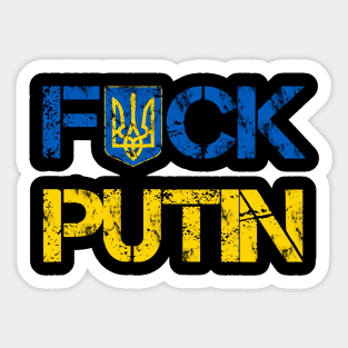 Fuck Putin's War Sticker